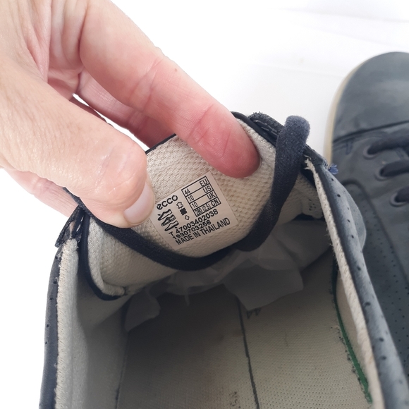 Ecco Soft 7 Leather Sneakers Mens size 10 - Picture 7 of 7